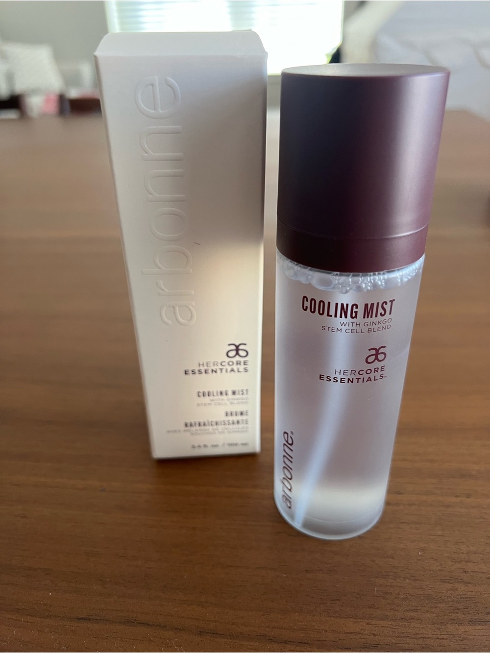 Arbonne Cooling Mist - Mauve NIB